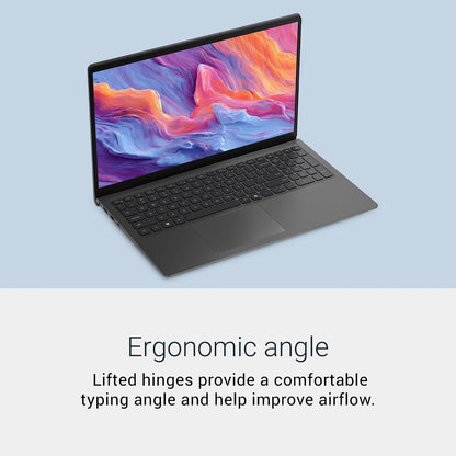 Dell 15 Laptop D15260-15.6-Inch FHD 60Hz 300 Nits Display, Intel Core Ultra 7 Processor 255U, Intel Graphics, 16GB Memory, 1TB SSD, English US Backlit Keyboard AI Copilot Hotkey, Windows 11 Home