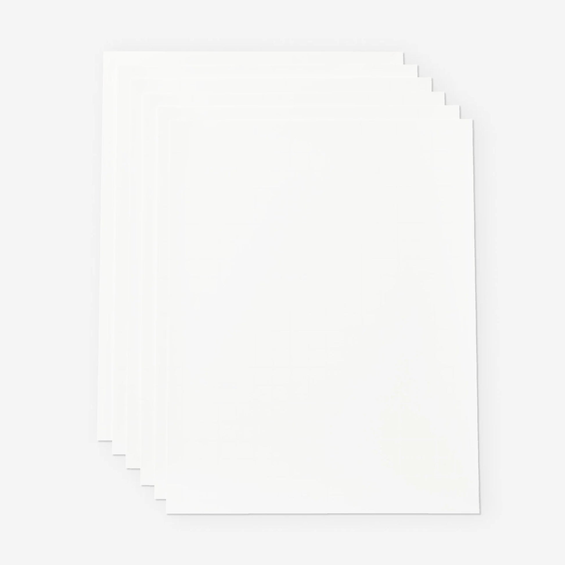 Cricut Printable Sticker Paper (8 Ct), White, 8.5 X11, Sheets