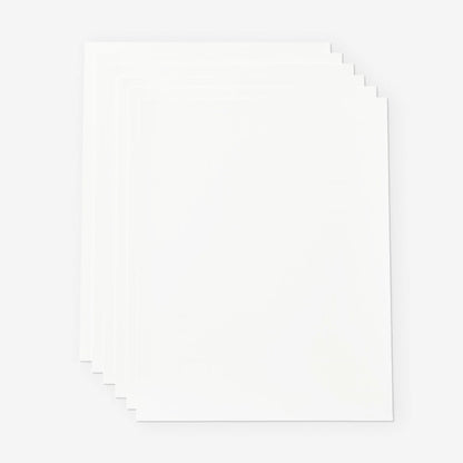 Cricut Printable Sticker Paper (8 Ct), White, 8.5 X11, Sheets