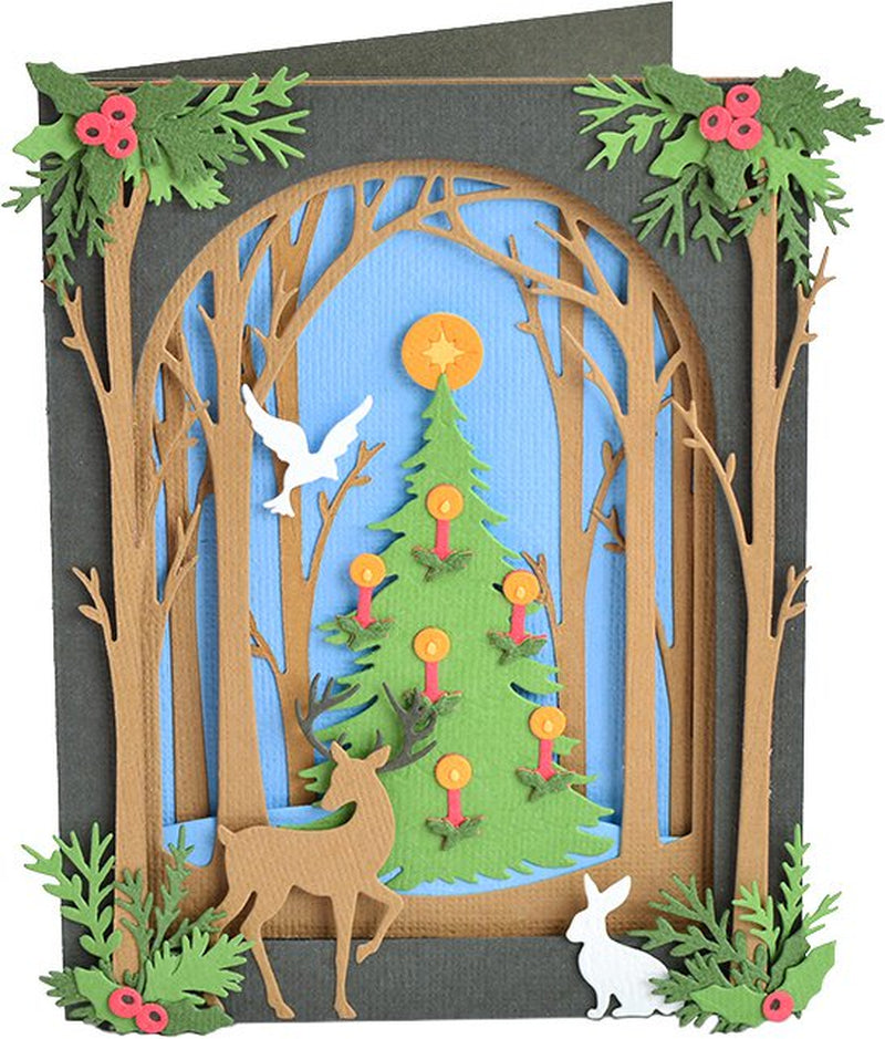 Thinlits Die Set 20PK Christmas Shadow Box by Courtney Chilson