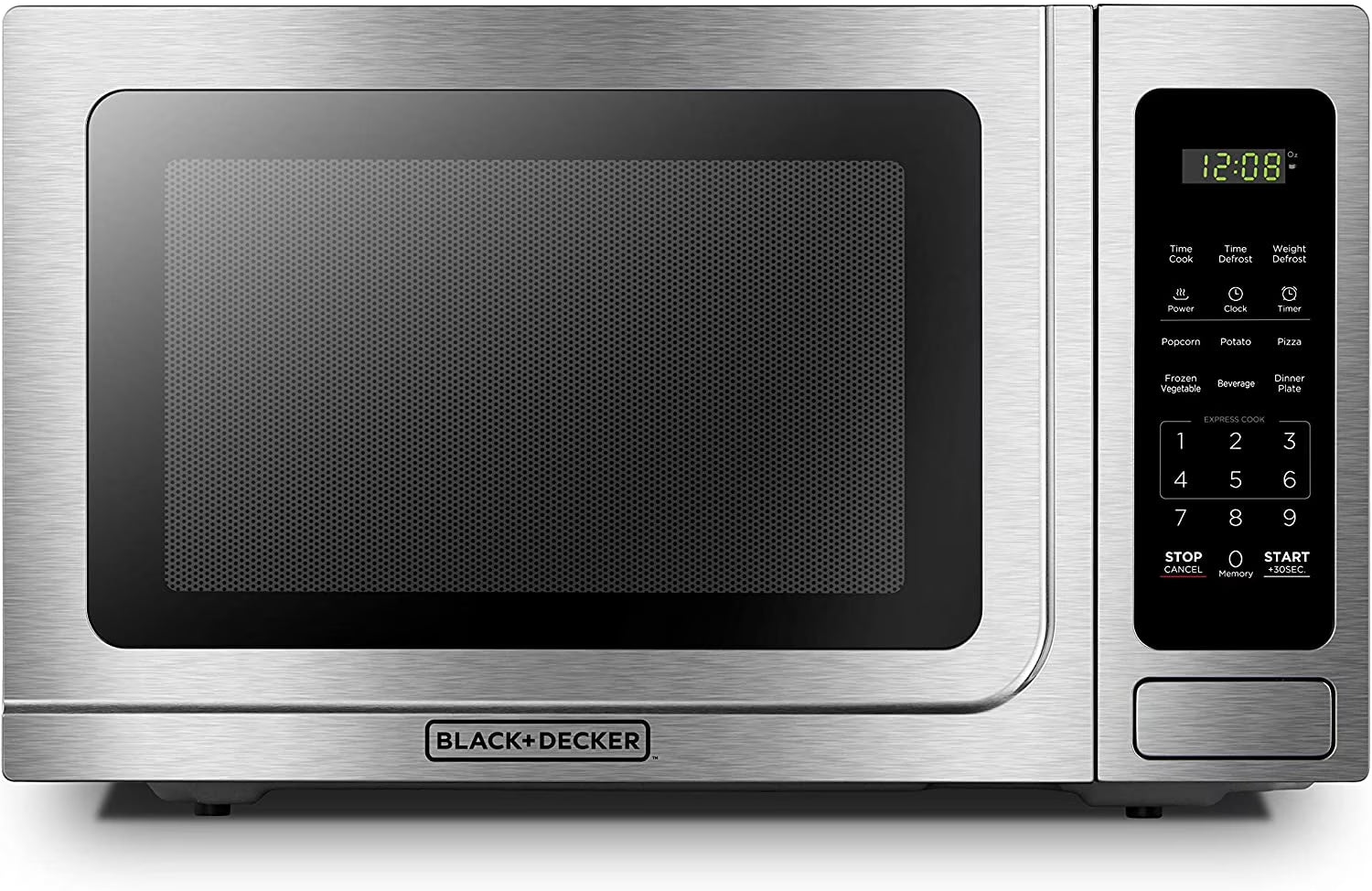 1.4 Cu Ft Countertop Microwave Ovens in Stainless Steel