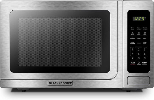 1.4 Cu Ft Countertop Microwave Ovens in Stainless Steel