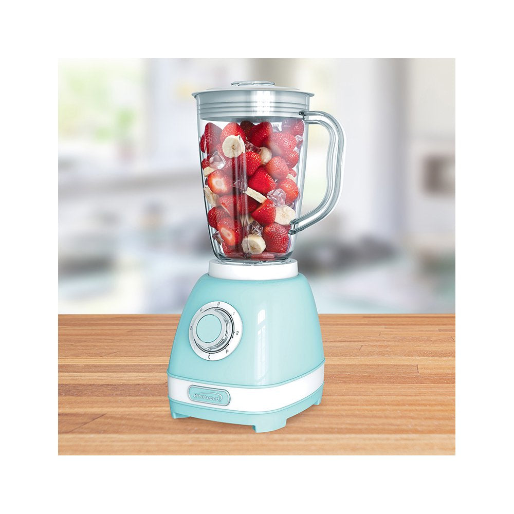 2-Speed Retro Blender with 50-Ounce Plastic Jar