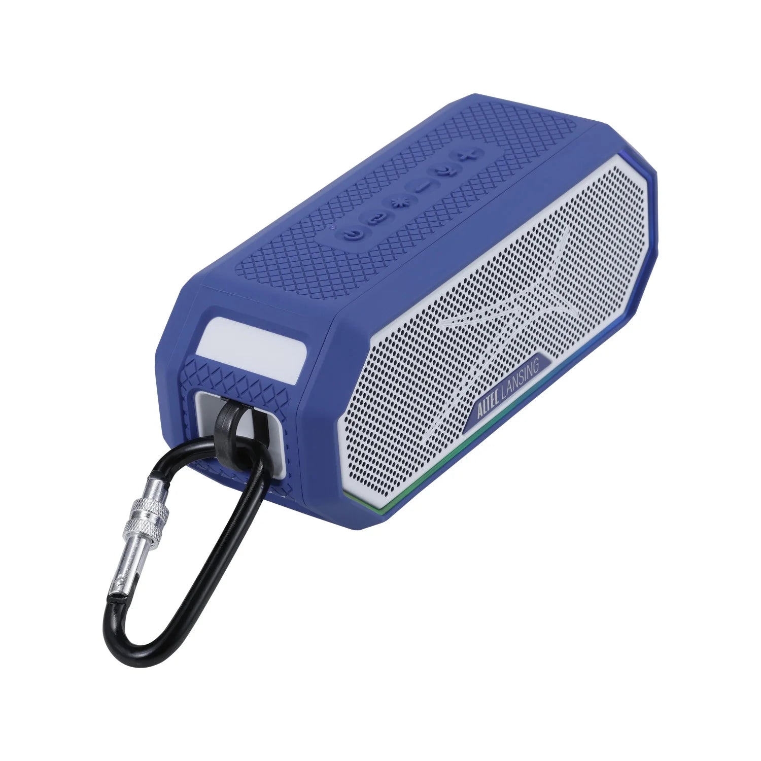 Hydra Jolt 2.0 Everything Proof Wireless Magnetic Portable Bluetooth Speaker, Periwinkle Blue White, IMW1202-PERIWT