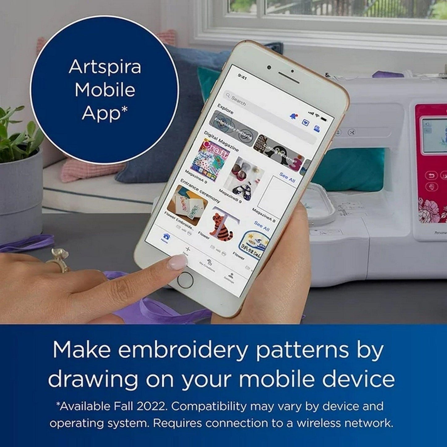 Brother PE545 Embroidery Machine with with Deluxe Hoop Bundle