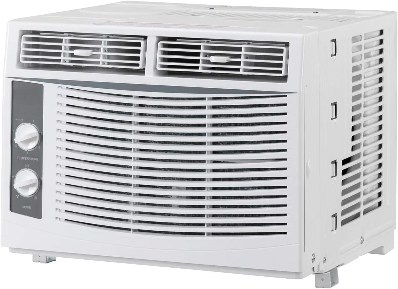 5000 BTU Air Conditioner Window Unit, 115V/60Hz AC for Window, Cooling Rooms up to 150 Sq. Ft, Easy Install Kit Included, White