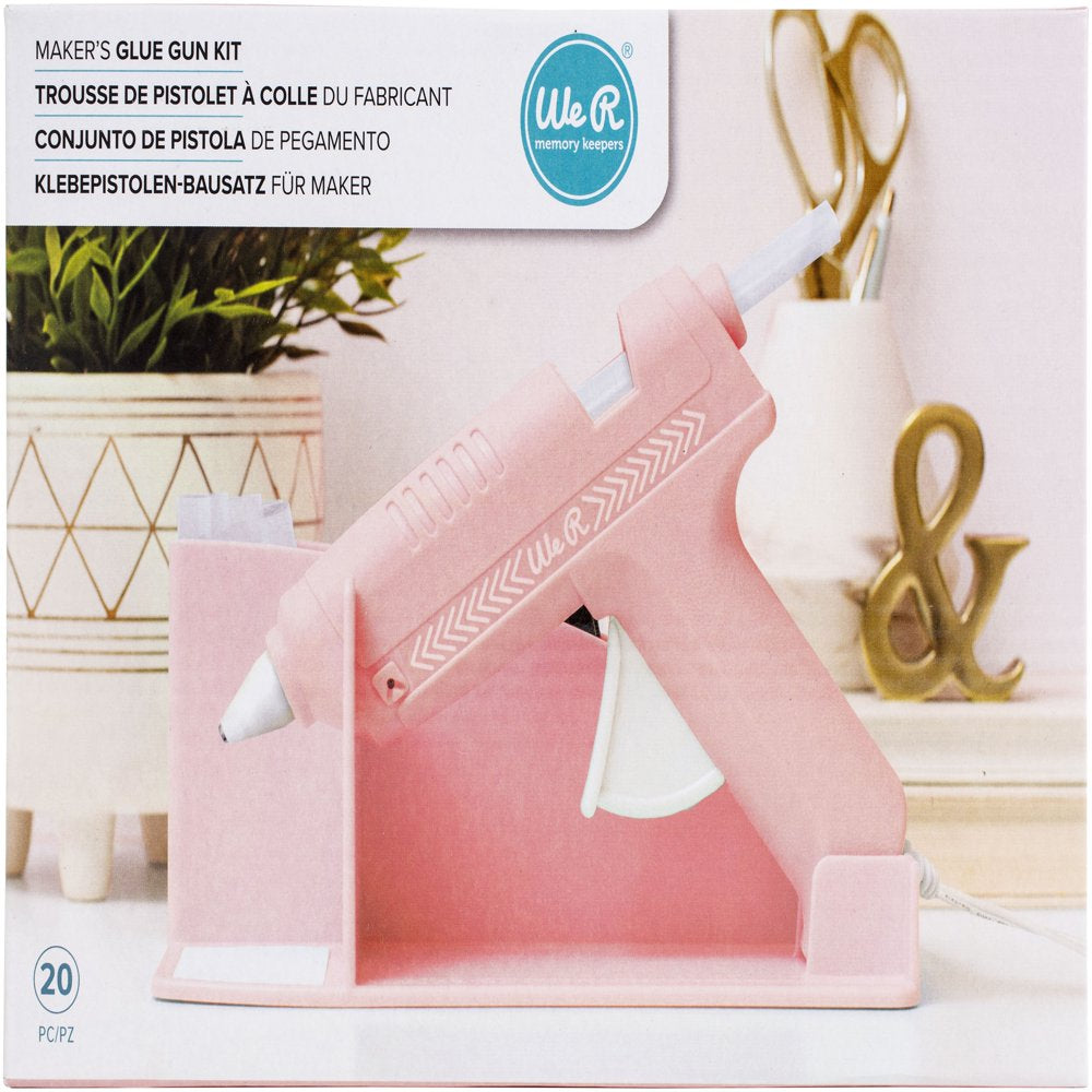 Maker'S Glue Gun Kit-Pink