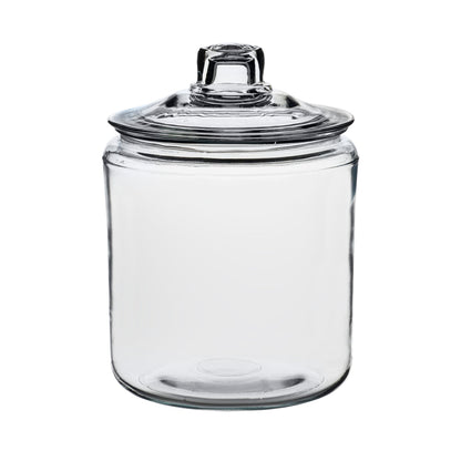 Heritage Hill Glass Jar with Lid, 1 Gallon