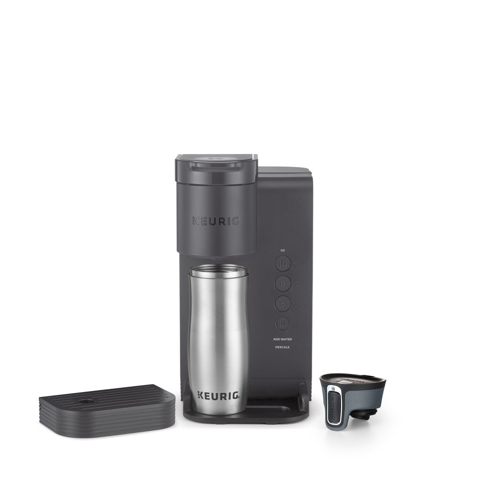 K-Express Essentials Single-Serve K-Cup Pod Coffee Maker, Matte Gray