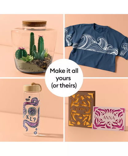 Explore 5 Machine Bundle with Easypress 9X9, Smart Vinyl and Smart Iron-On Sheets and 100+ Project Design Ebook