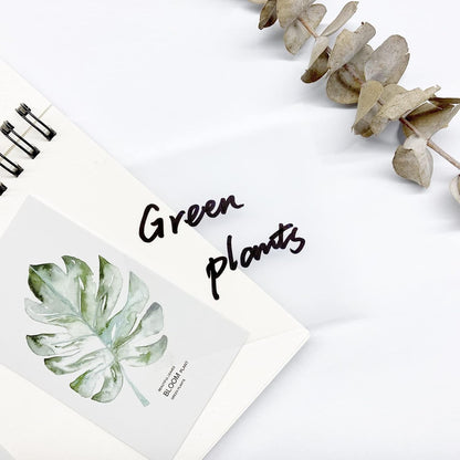 6Pack Transparent Sticky Notes, Clear, 3’’ X 3’’ Translucent, Waterproof See Through, 300 Sheets