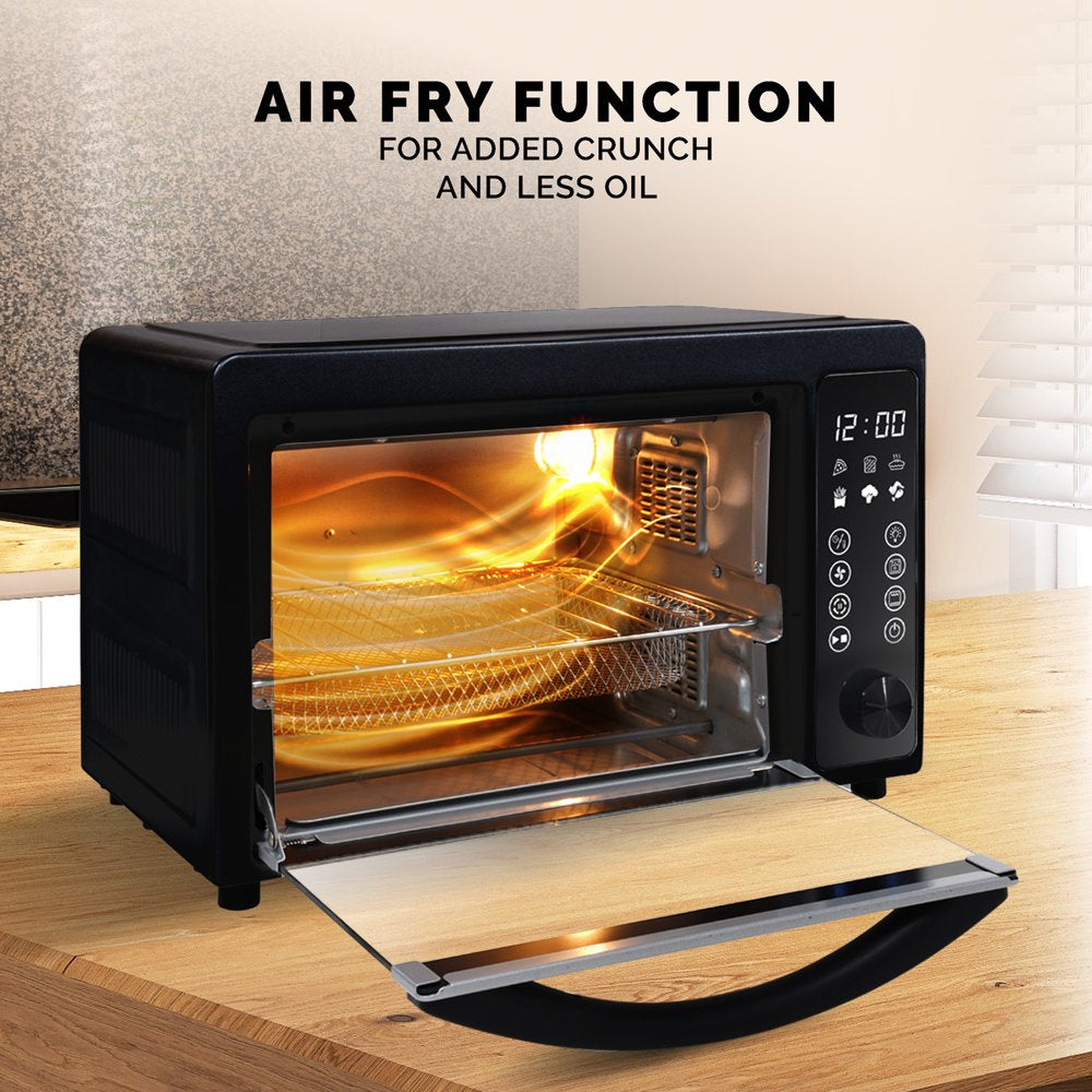 ® 22-Quart Digital Touchscreen Air Fryer Toaster Oven, Black