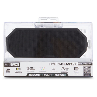 Hydra Blast 2.0 LED Lighting Floatable Waterproof Wireless Magnetic Bluetooth Portable Speaker, Black, IMW1302