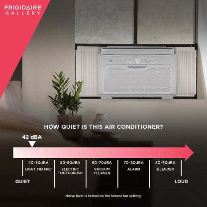 10,000 BTU Inverter Window Room Air Conditioner with Wi-Fi
