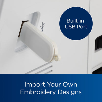 Brother PE570 Embroidery Machine with 135 Built-In Designs, Wireless Connectivity, and Artspira App Integration