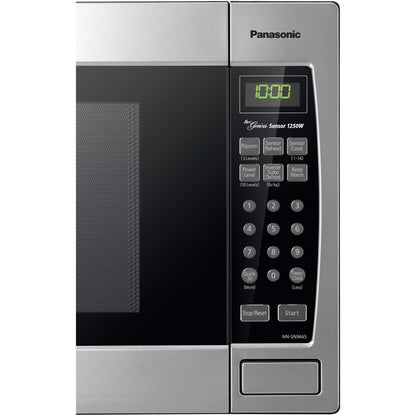 Genius Sensor 2.2 Cu. Ft. 1250W Countertop/Built-In Microwave Oven in Stainless Steel