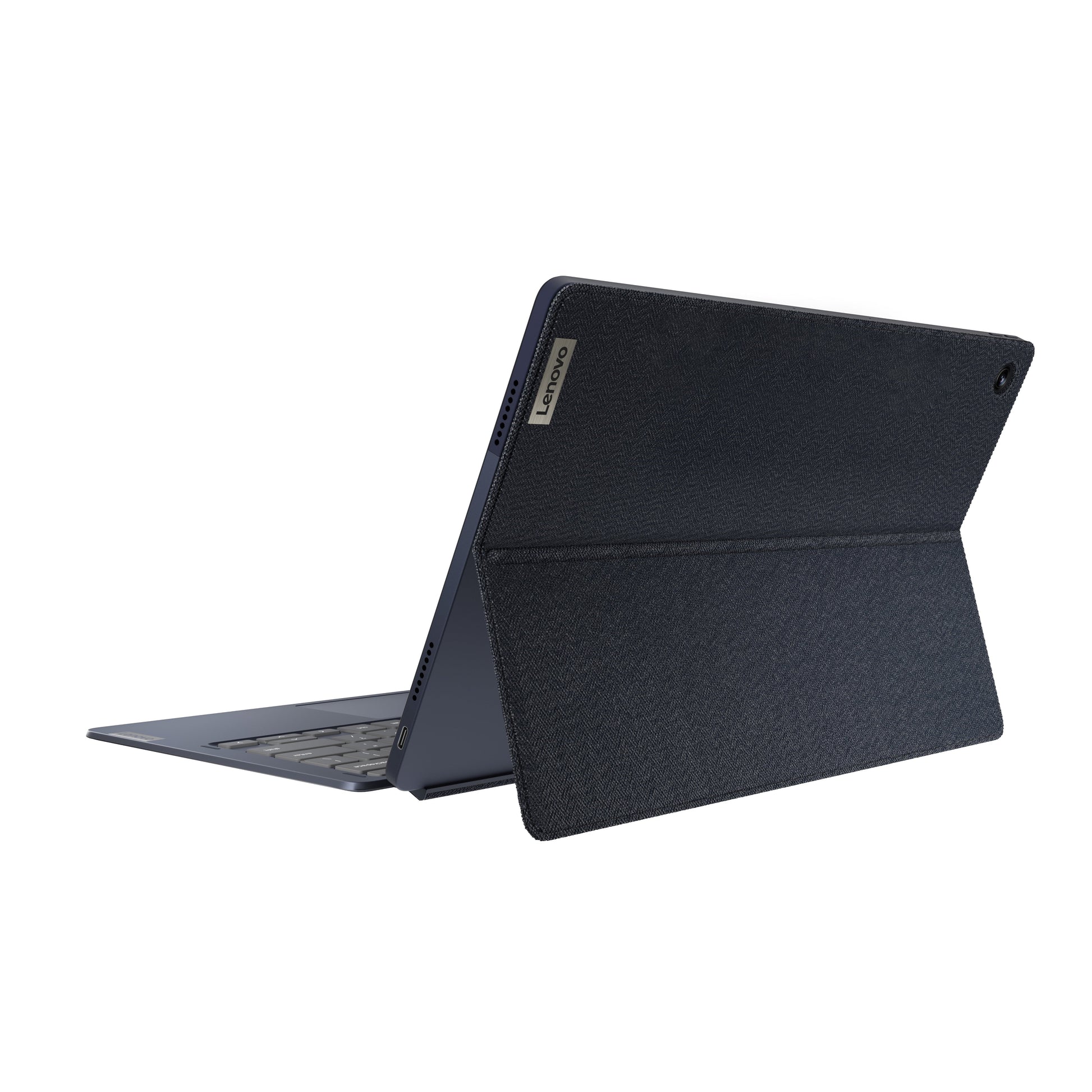 Ideapad Duet 5 Chromebook Laptop, 13.3" FHD OLED Touchscreen, Qualcomm Snapdragon SC7180, 4GB RAM, 128GB SSD, Abyss Blue, 82QS0001US