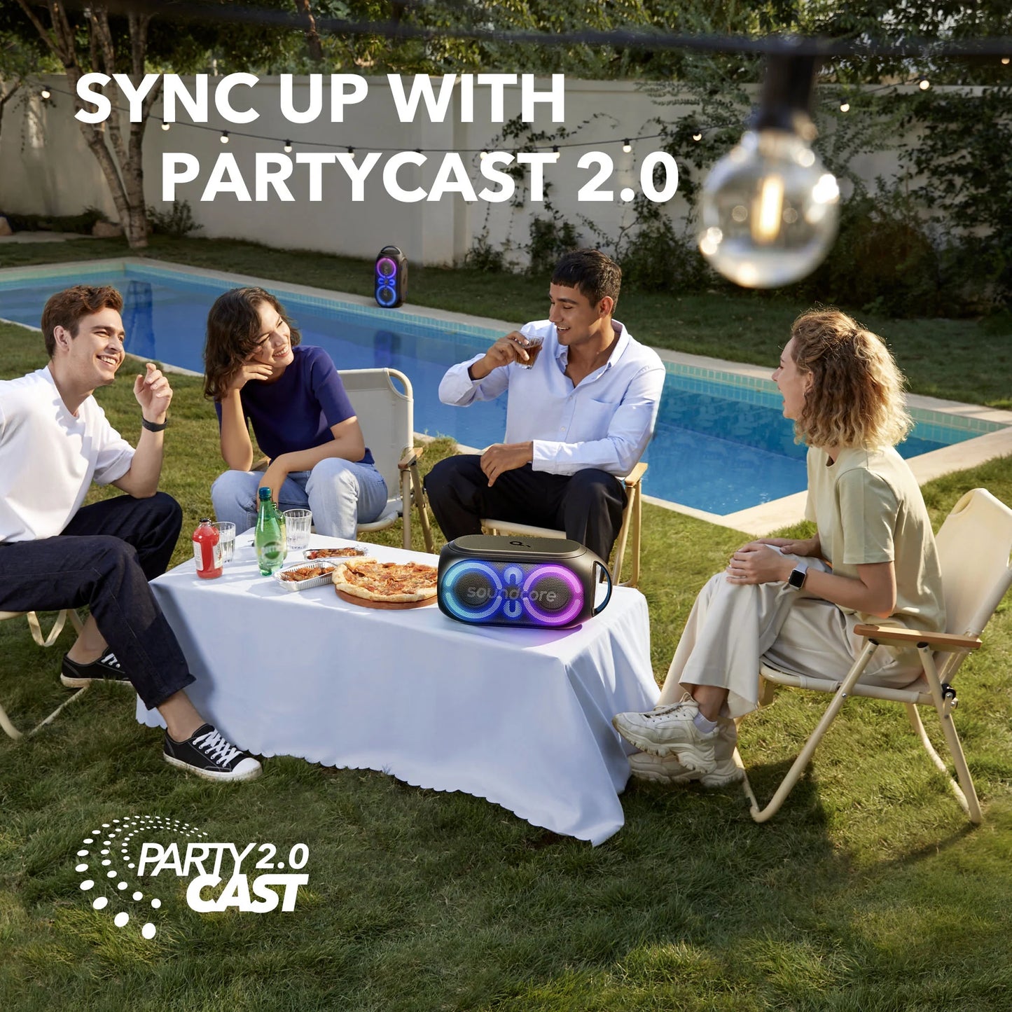 by - Rave Party 2 Portable Speaker, 120, IPX4, 16-Hour Playtime