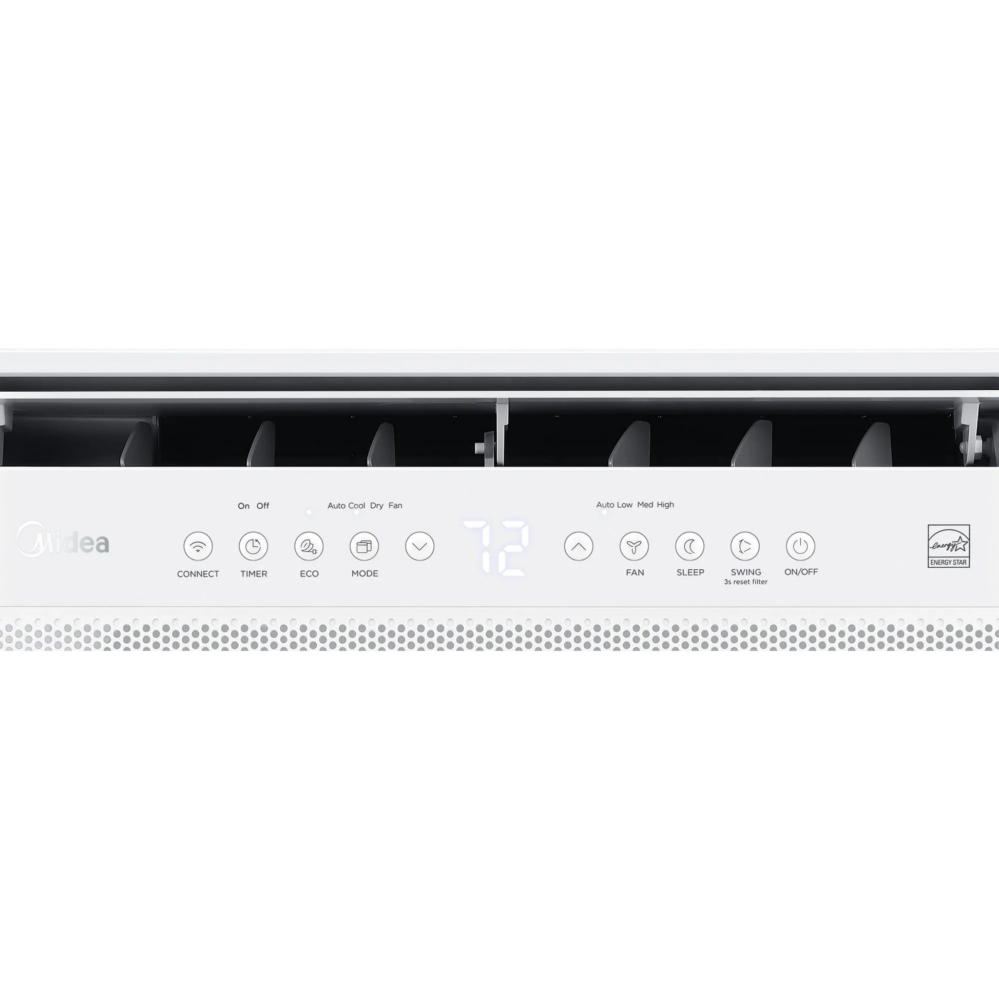 Restored  12,000 BTU Smart Inverter U-Shaped Window Air Conditioner, RMW12SQW-B