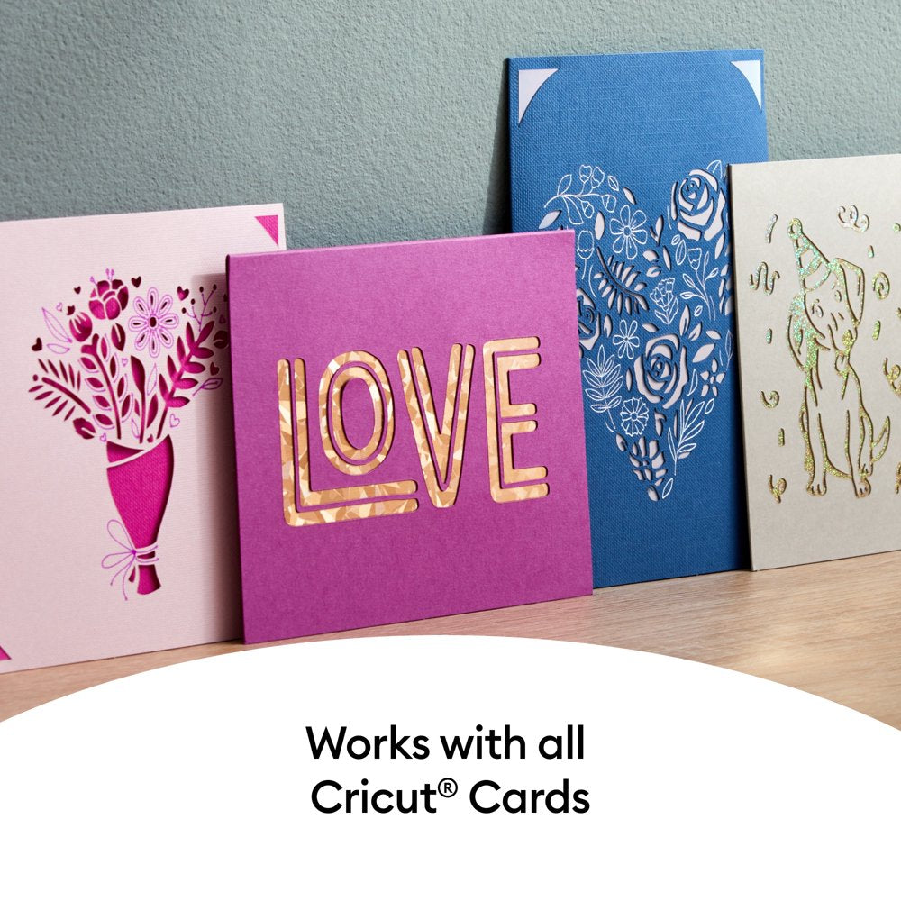 Joy Xtra Card Mat with Two Pack Holographic Insert Cards Bundle