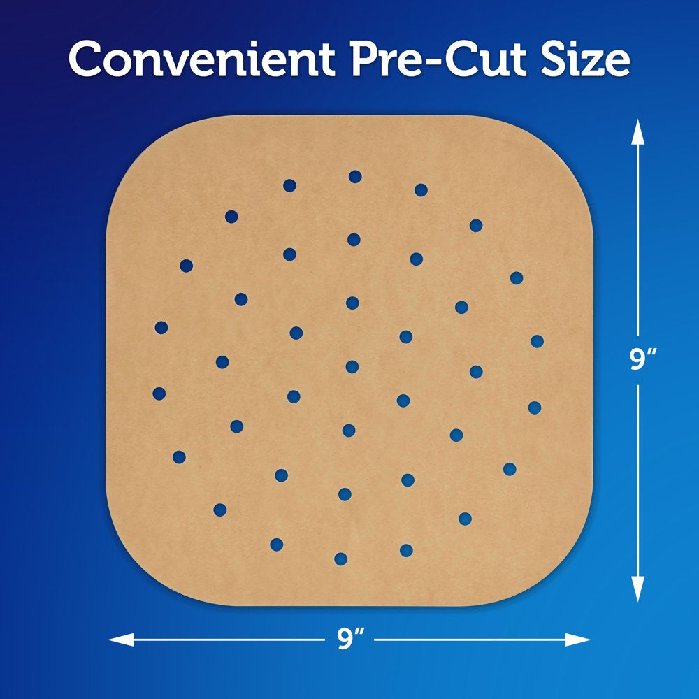 Reynolds Kitchens Parchment Paper Air Fryer Liners, 50 Count