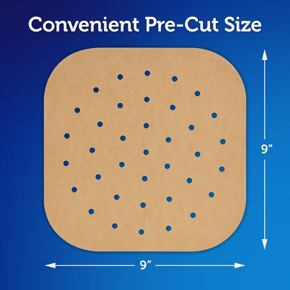 Reynolds Kitchens Parchment Paper Air Fryer Liners, 50 Count