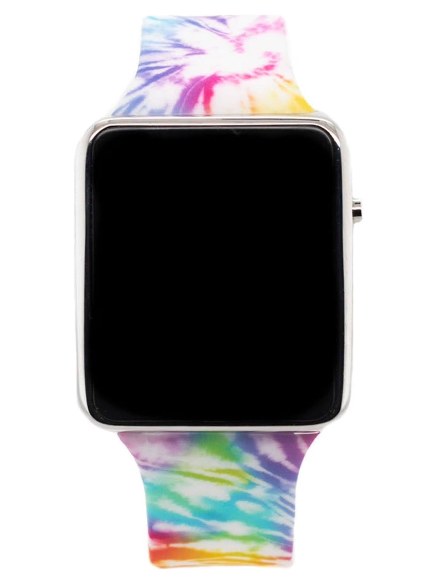 Childrens & Adult LED Watch with Pink Tie Dye Strap (WN4265WM)