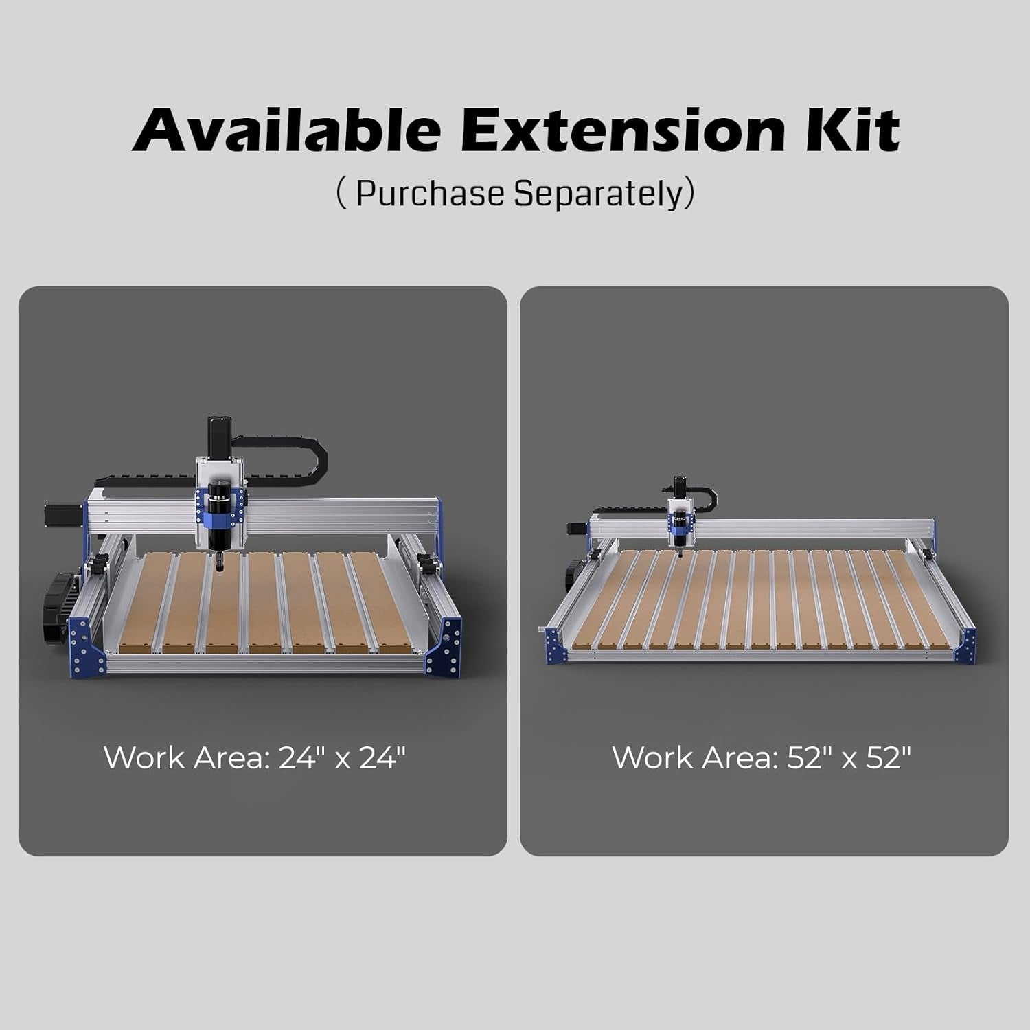 Genmitsu CNC Router Machine Proverxl 4030 V2, NEMA 23 Closed-Loop Stepper Motor, 3 Axis Milling Machine with 400W Spindle, Fast Speed for Wood Metal Acrylic PCB MDF, Working Area 400 X 300 X 110Mm
