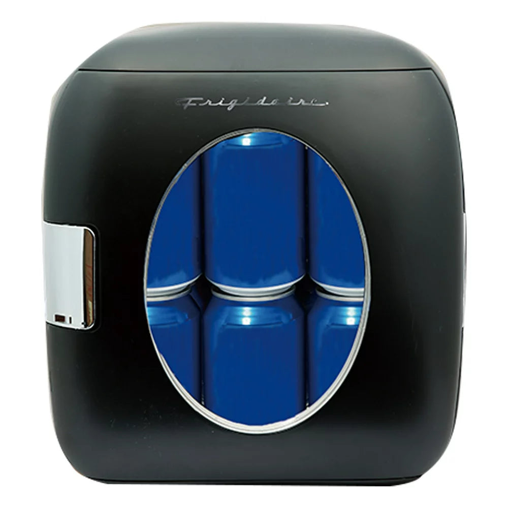 Portable Retro 12-Can Mini Cooler, EFMIS462, Black