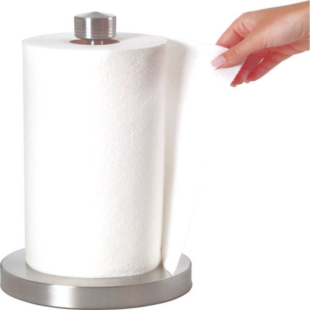 Brushed Stainless Steel Perfect Tear Paper Towel Holder