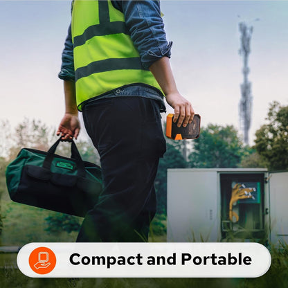 P31 Industrial Label Maker, Thermal Transfer Label Printer Portable Bluetooth Labeler with 0.71" W X 26.24Ft L Label, Wire and Cable Labeling Machine for Job Sites, Fast Creat and Print Label