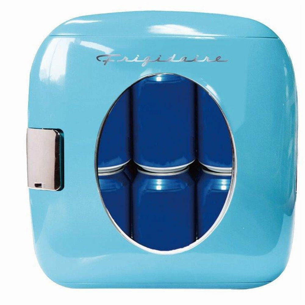 Portable Retro 12-Can Mini Cooler, EFMIS462, Blue