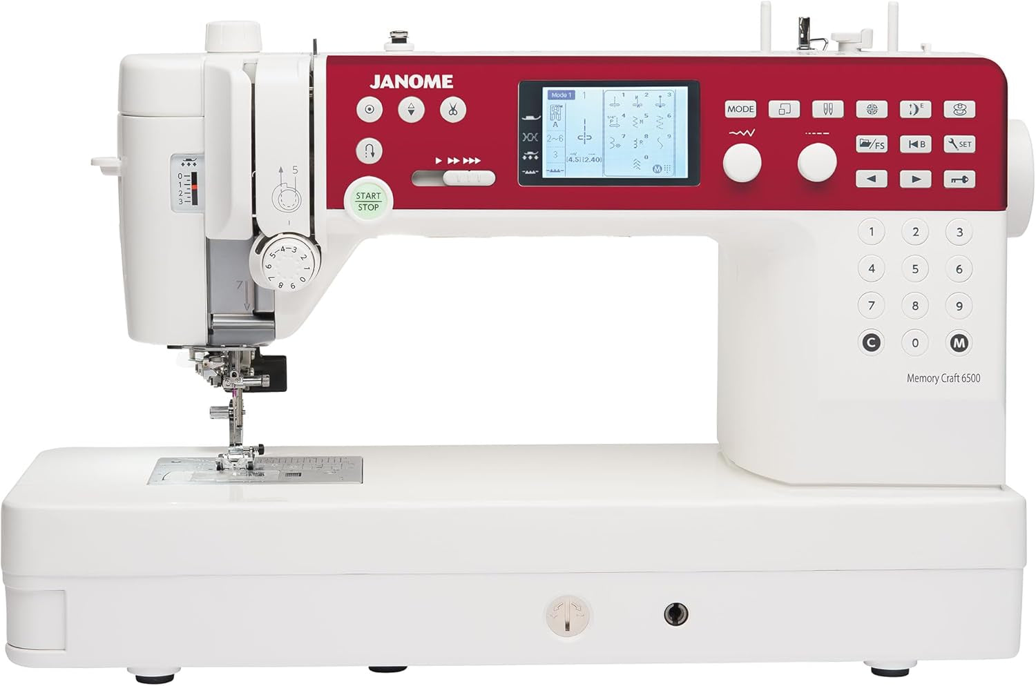 Janome MC6650 Sewing and Quilting Machine