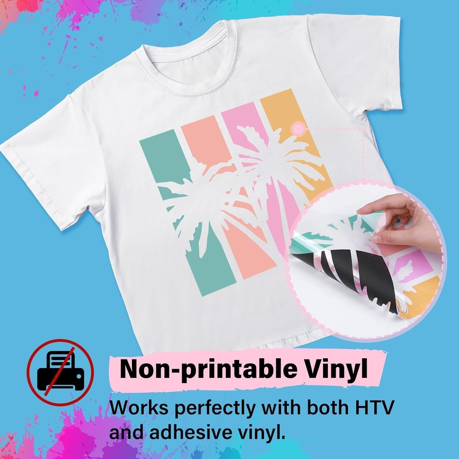 Heat Transfer Mask for Heat Transfer Paper for T-Shirts 15PCS, 8.3" X 11.7" Masking Film Clear Iron on Transfer Tape for HTV Printable Heat Transfer Vinyl, Heat Transfer Mask Sheets