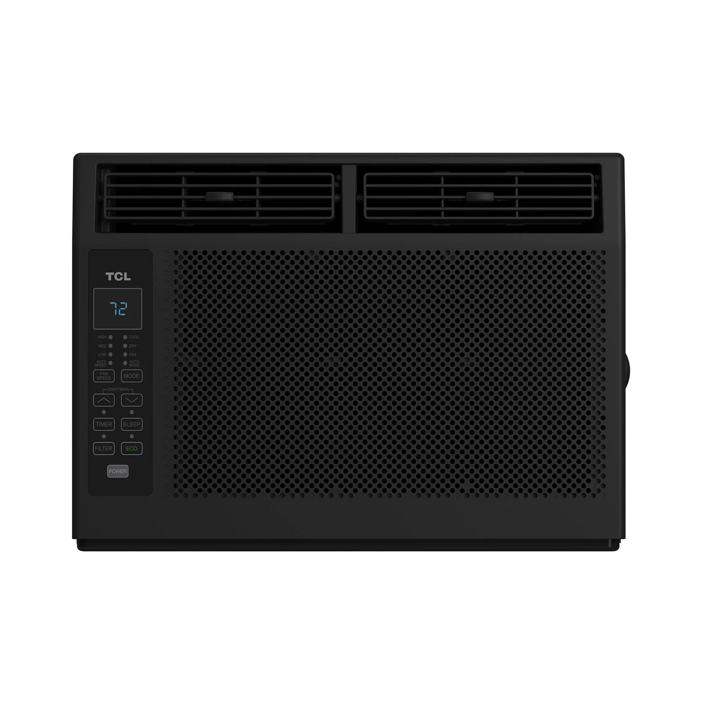 5,000 BTU Window Air Conditioner (Black) - 150 Sq Ft, LED Display, Included Remote, Compact, Dorm Friendly - W5W3M-B