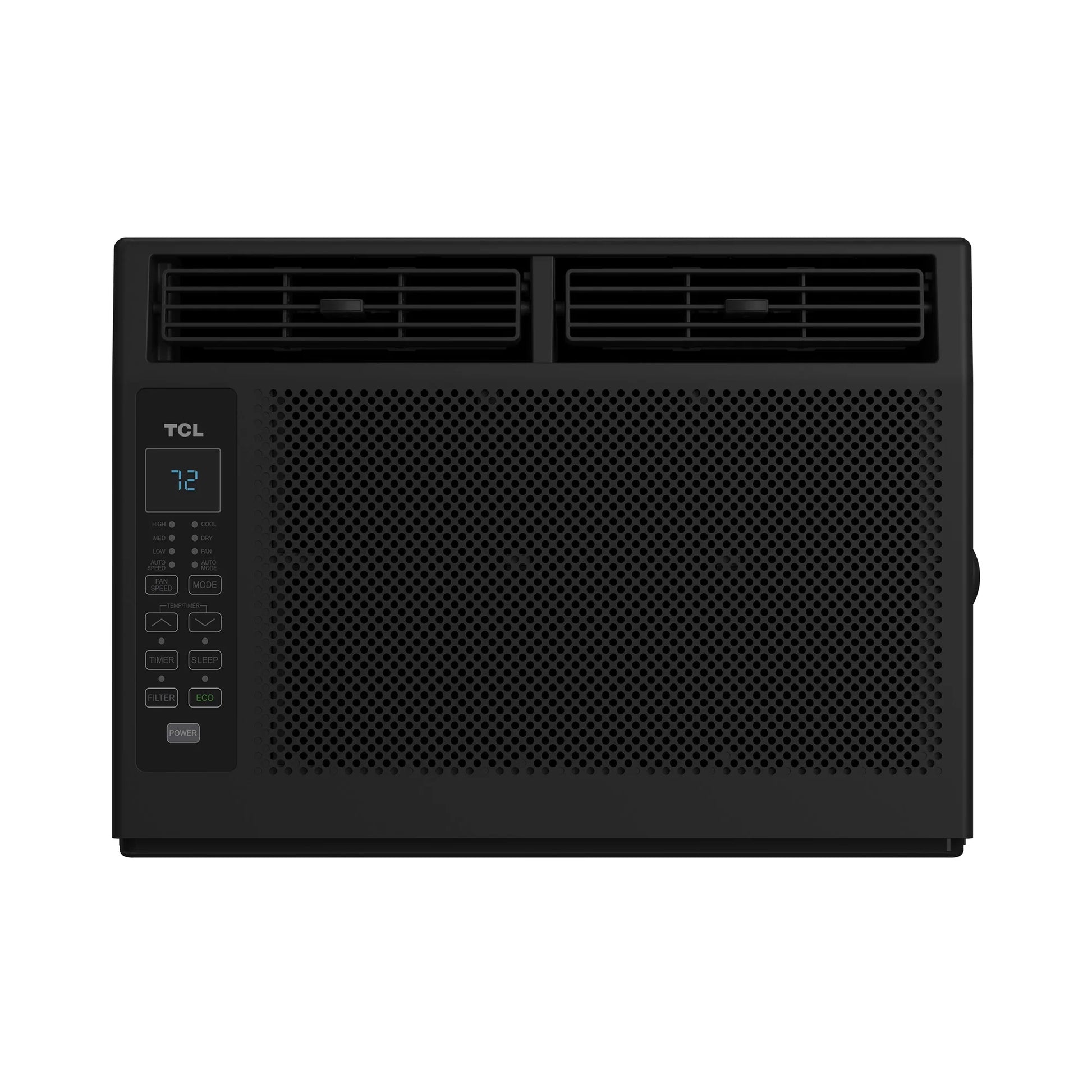 5,000 BTU Window Air Conditioner (Black) - 150 Sq Ft, LED Display, Included Remote, Compact, Dorm Friendly - W5W3M-B