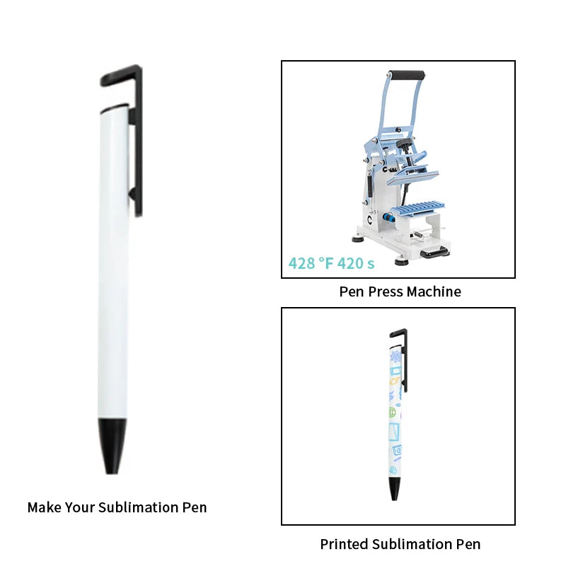 Pen Heat Press Attachment for Making Pens Sublimation,Pen Heater Replacement Heating Element for Blue Combo Heat Press Machine