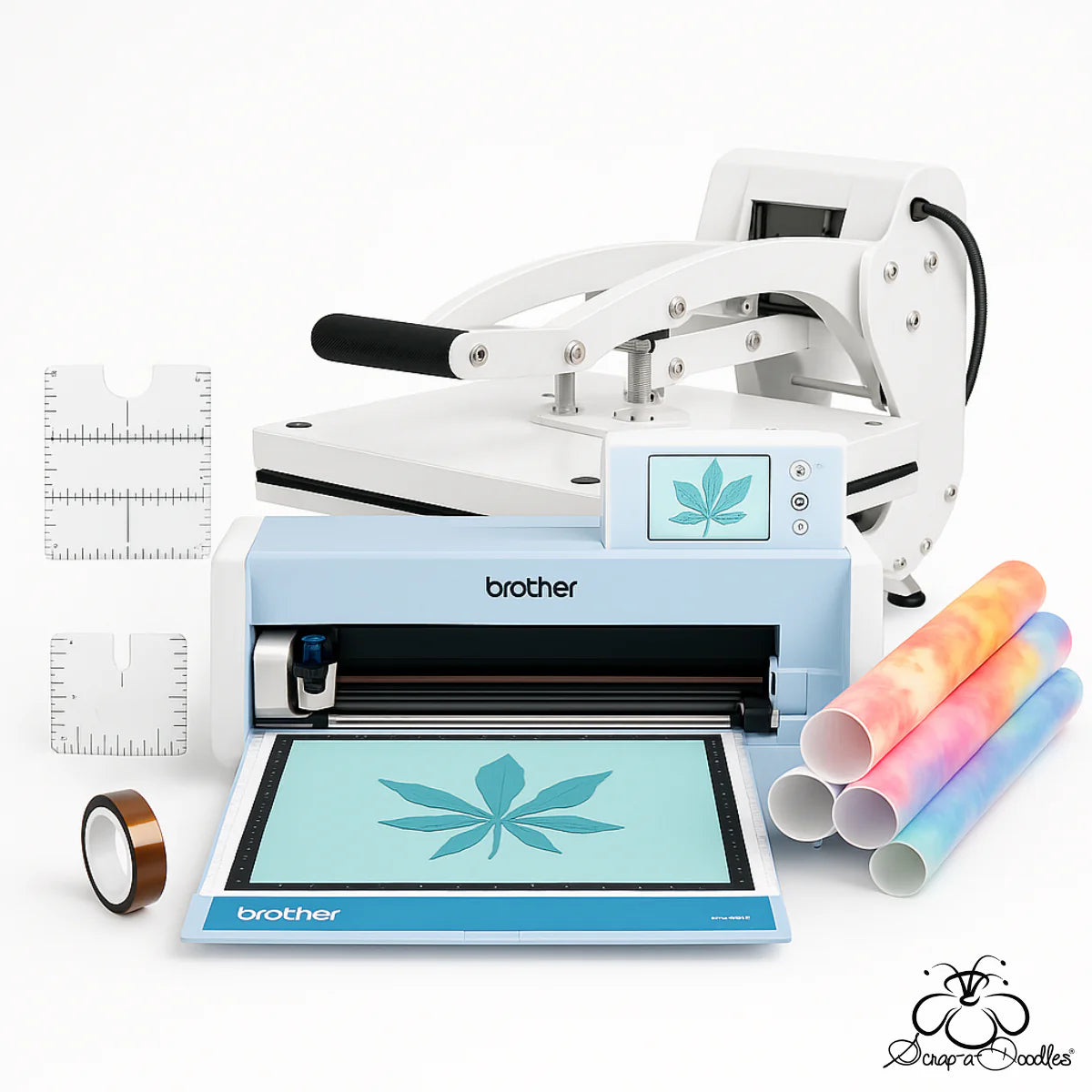 Brother - Scanncut Electronic Cutter - XXL Semi-Auto Pro High Pressure Bundle