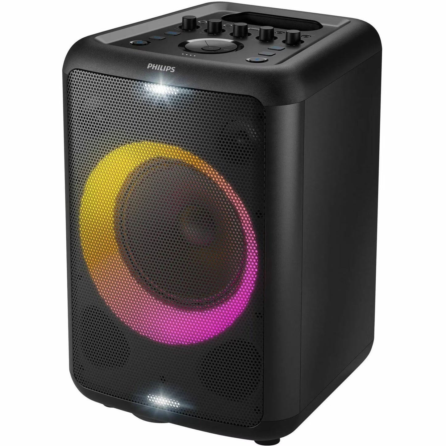 X3206 Portable Party Speaker with Extra Bass, Black