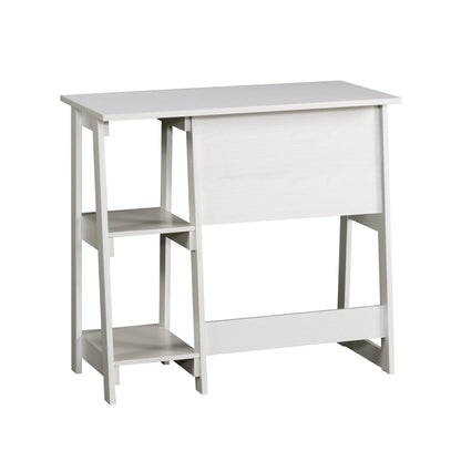 Quick Assembly Desk, White Finish