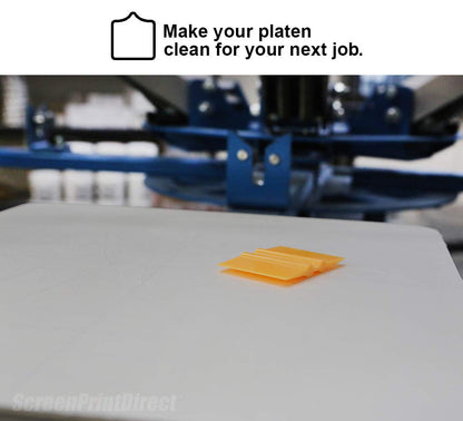 Ecotex® Screen Printing Pallet Tape (18" X 100') - Heavy Duty Platen Tape for Screen Printing Platens, Masking Tape Protects Screen Printing Surfaces from Inks - Clean Removal to Extend Pallet Life