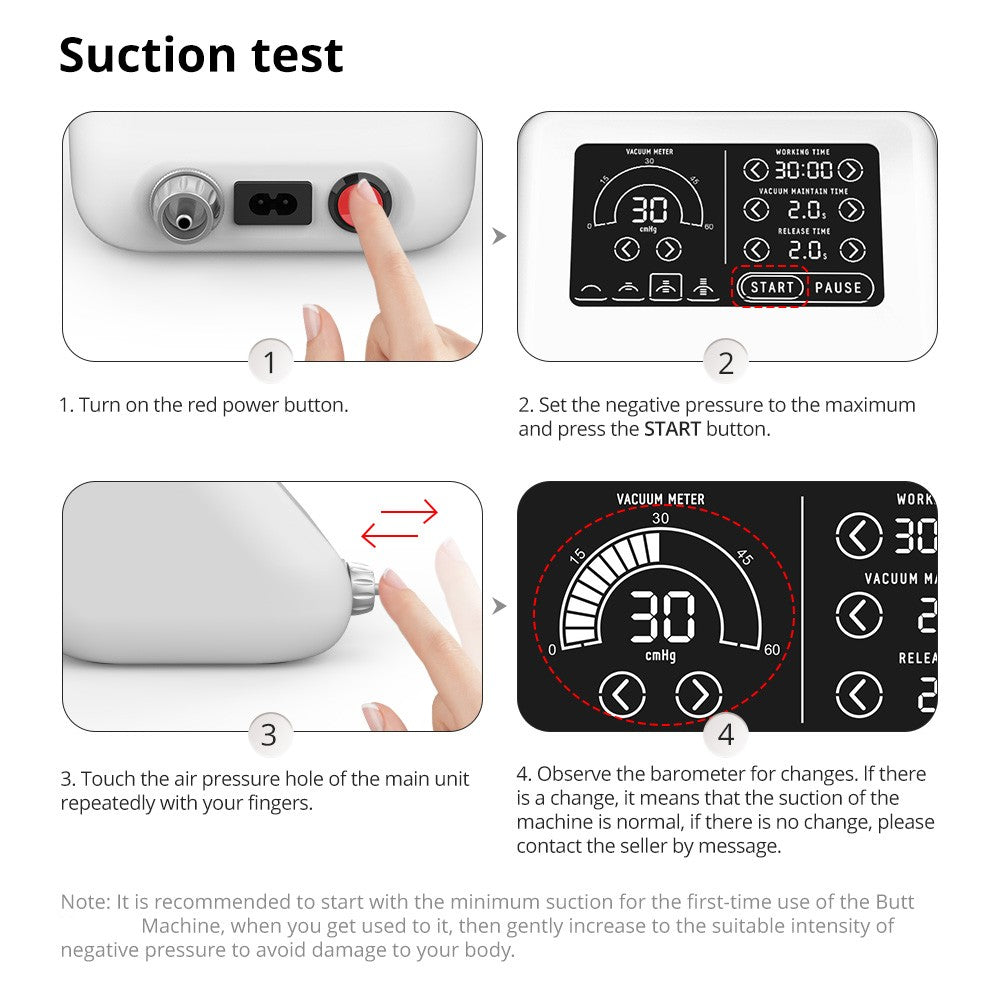 150Ml Cupping Massage Breast Enlargement Butt Lifting Machine Body Massager US