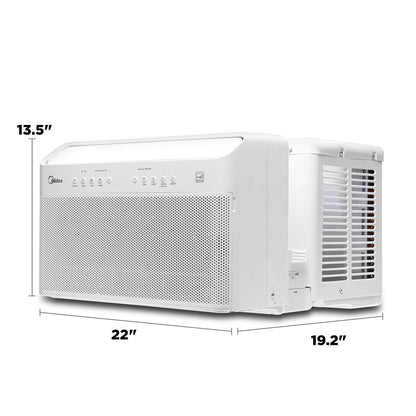 8,000 BTU Smart Inverter U-Shaped Window Air Conditioner, MAW08W1QWT-T, Updated