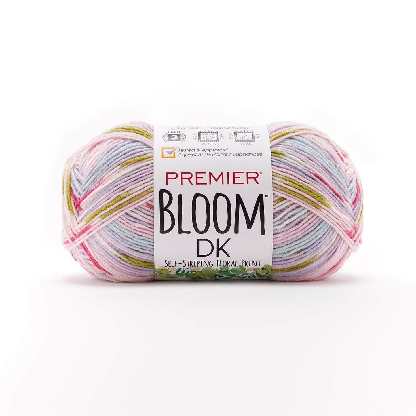 Premier Yarns Bloom DK Weight Yarn, Self-Patterning Yarn for Crocheting and Knitting, Hydrangea, 7 Oz, 656 Yards