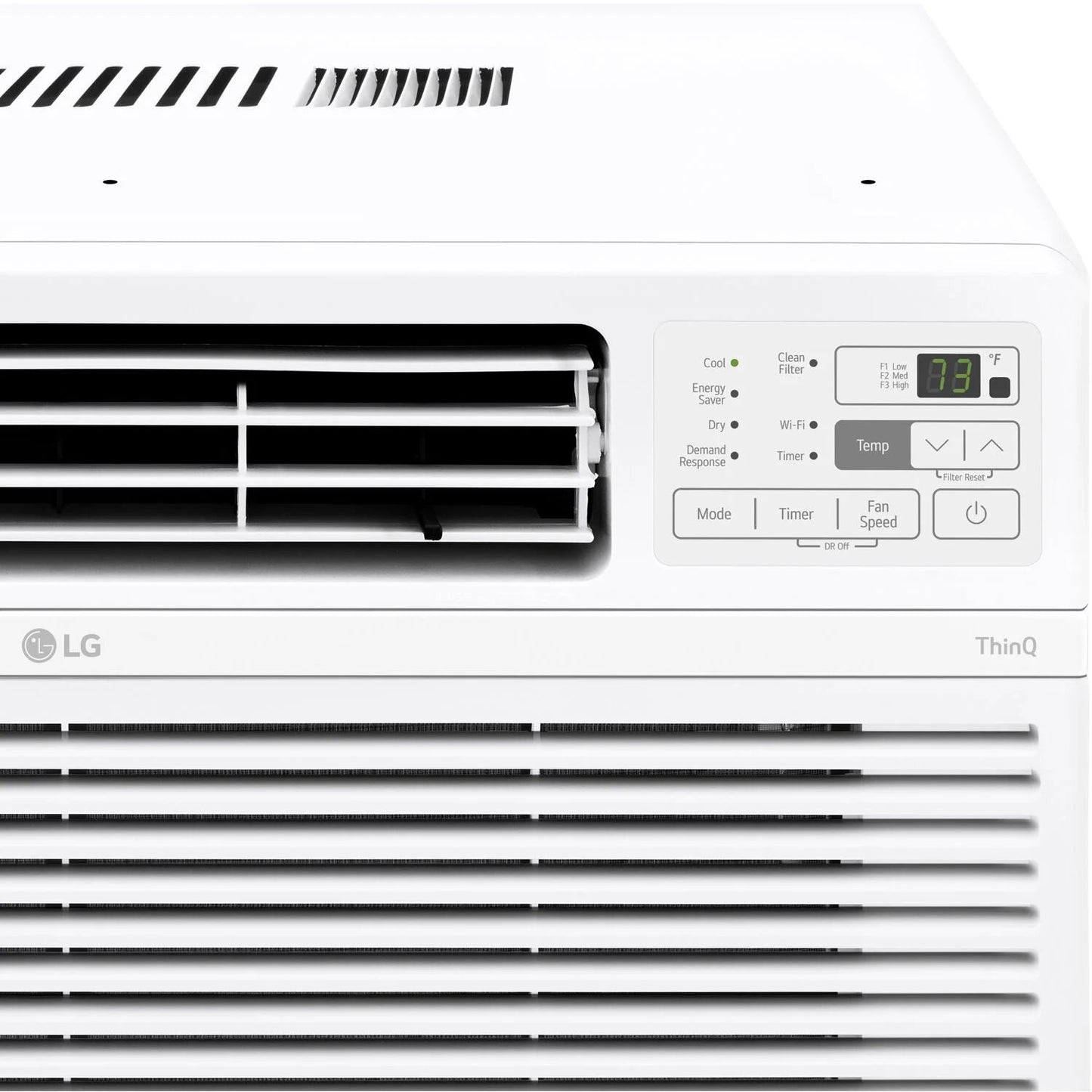 14,000 BTU Window Smart Air Conditioner with Remote, LW1521ERSM1