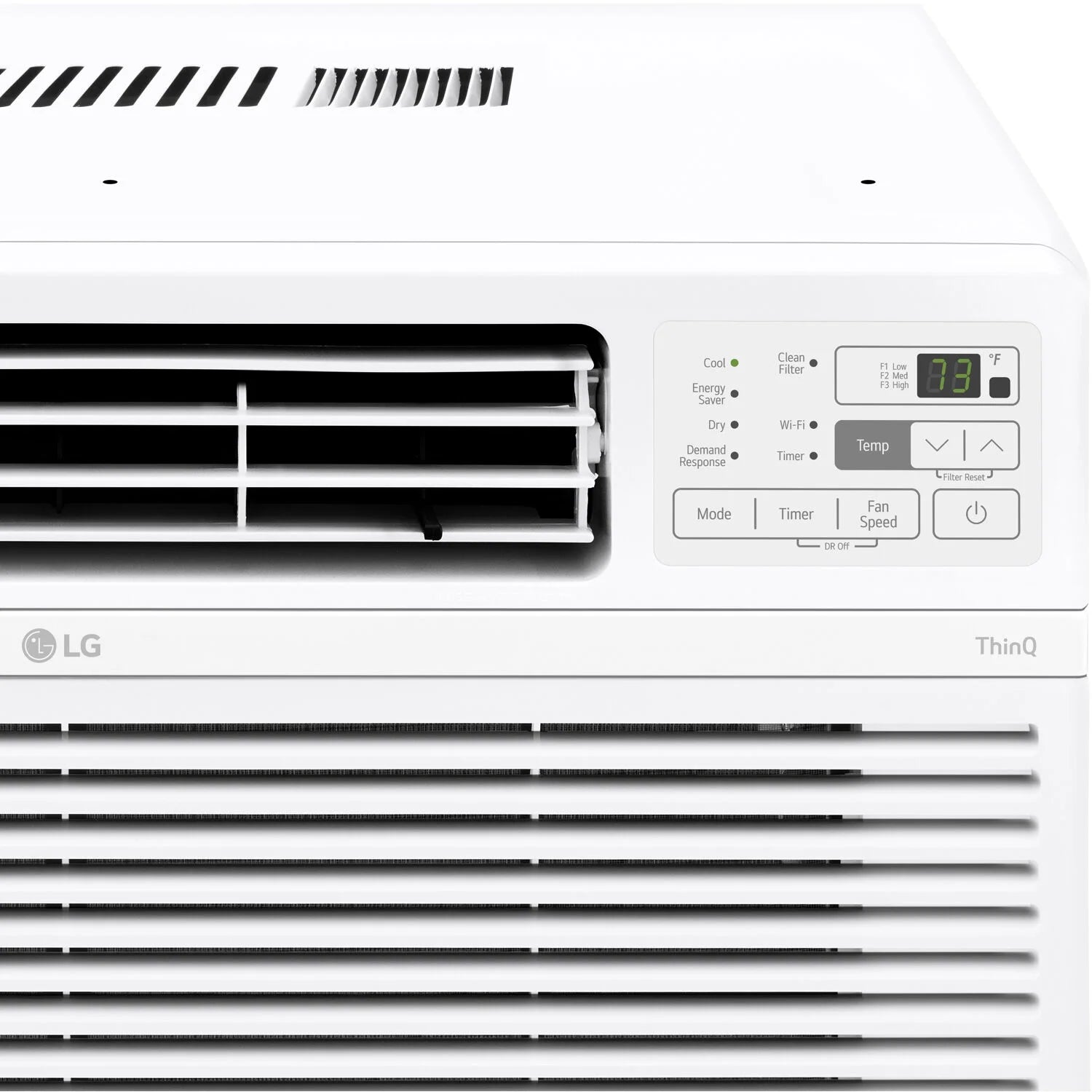14,000 BTU Window Smart Air Conditioner with Remote, LW1521ERSM1
