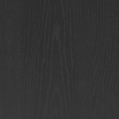 Juliet Rounded Arc Desk, Rich Black Finish