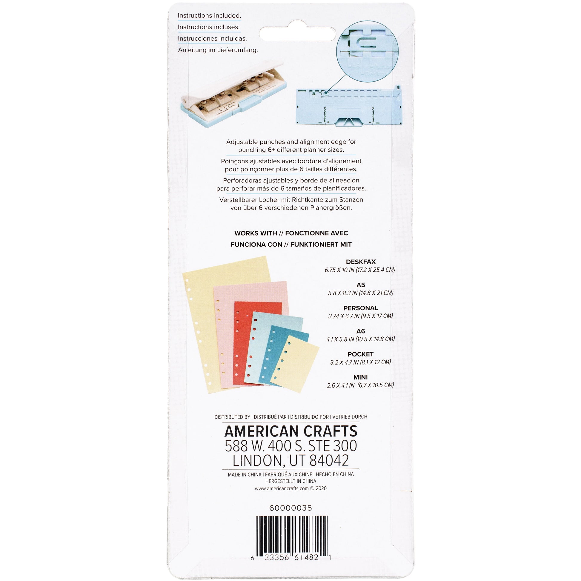 We R 6 Hole Punch-Planner