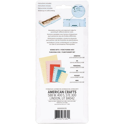 We R 6 Hole Punch-Planner