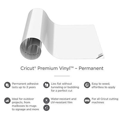 ® Premium Vinyl™ Frosted – Permanent, 12" X 48"